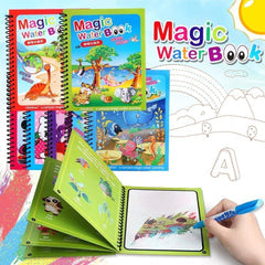 🎨 Water Magic Coloring Book for Kids (No Ink • No Mess)