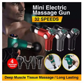 Fascial gun size dimensions Type-C charging
